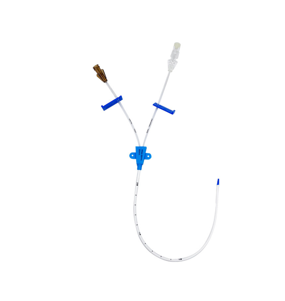 CVC  Double Lumen 7FR x 20cm     Nitinol guidewire